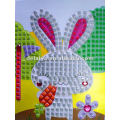 Мультфильм DIY стикер мозаика пена для кролика
